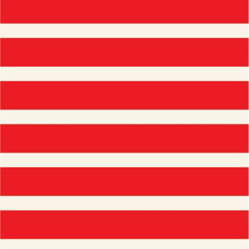 Baby Striped 2-Way Sleeper - Red & White